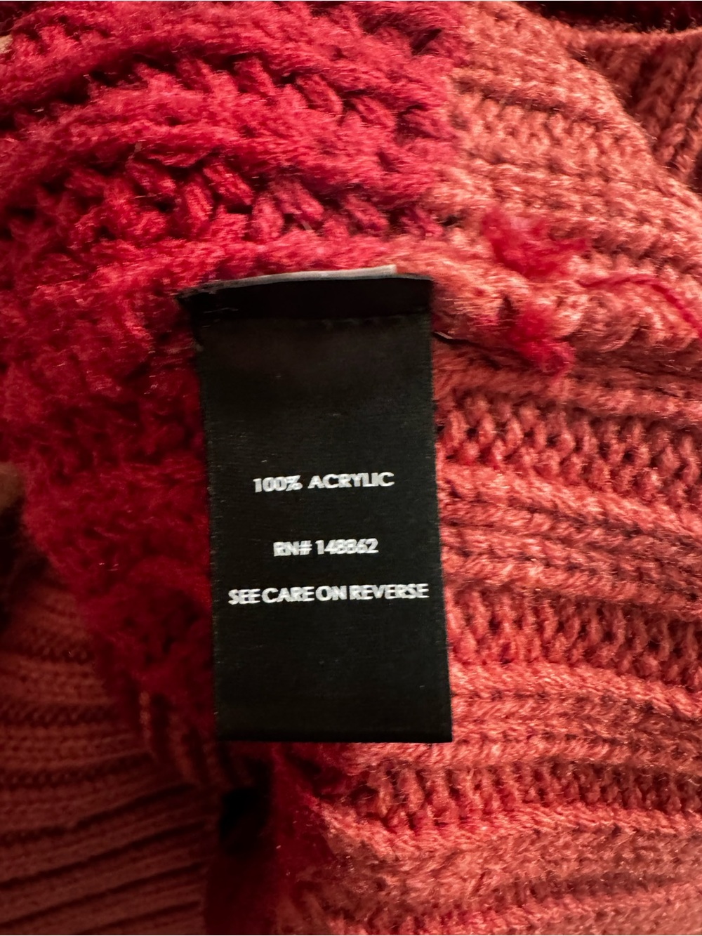 torrid Rose and Berry Cable Knit Button Cardigan - Picture 9 of 11